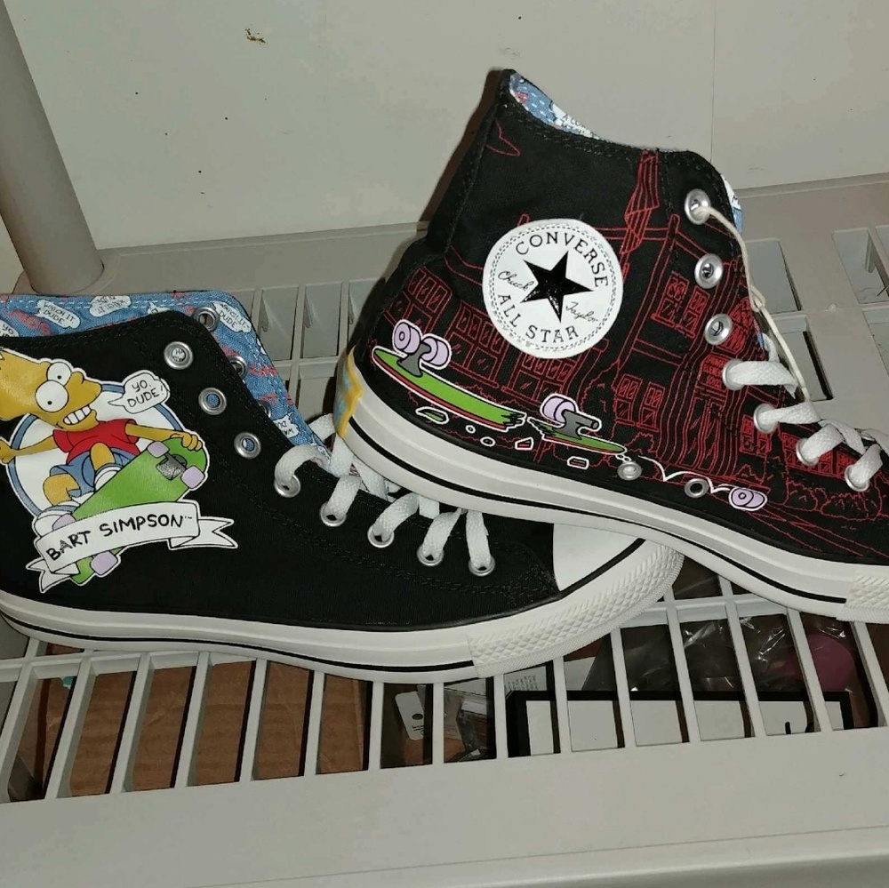 25th Anniversary Bart Simpson Converse